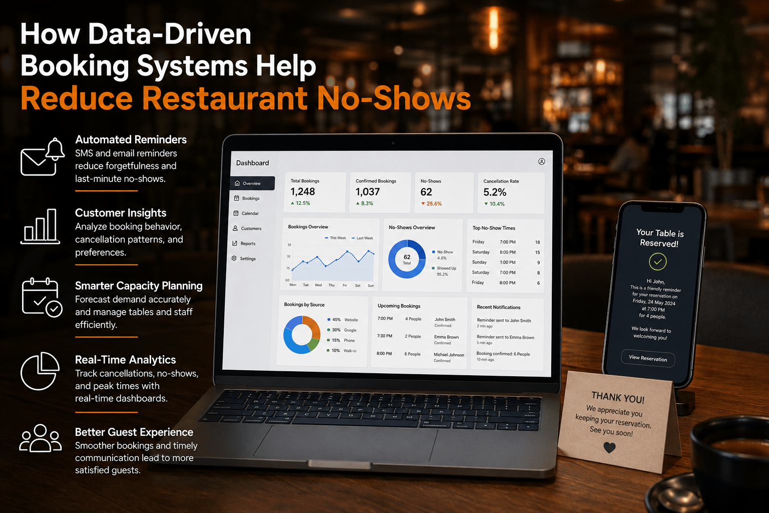 Reservation Support How a Reservation Management System Helps Reduce Restaurant No-Shows ...