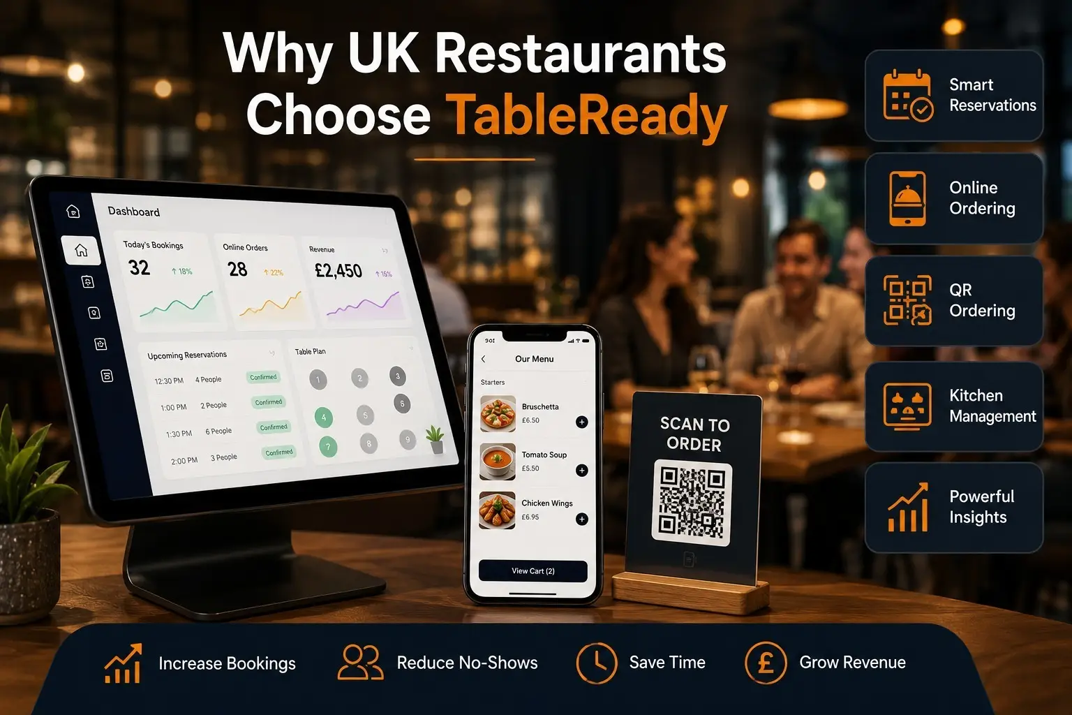 TableReady restaurant management platform
